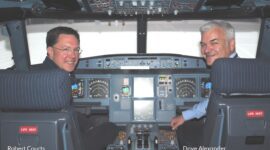 Robert Courts MP at Leading Edge Aviation