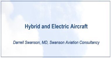 Read more about the article Hybrid and Electric Aircraft