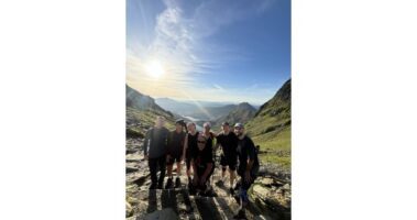 Read more about the article Air Charter Service team takes on Three Peaks Challenge