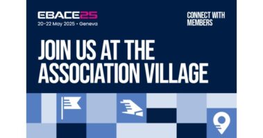 Read more about the article BBGA are at the Association Village at EBACE 2025