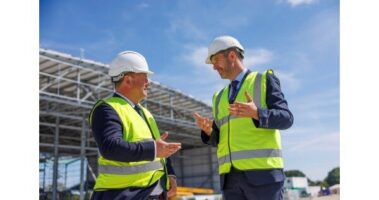Read more about the article New Paint Facility at Bombardier’s London Biggin Hill Service Centre Progressing to Plan as Structure Takes Shape