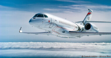 Read more about the article Dassault Falcon 6X approved for London City Airport Operations