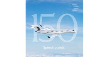 Read more about the article Bombardier’s Global 7500 Jet Soars to New Heights With its 150th Speed Record, Building on its Industry-Defining Record-Setting Performance