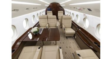 Read more about the article Duncan Aviation Delivers Falcon 2000EX Refurbishment That Enhances Fleet Consistency and Passenger Experience