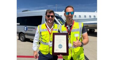 Read more about the article Universal Aviation Madrid Earns IS-BAH Stage II Accreditation Ahead of Busy Mediterranean Peak Season