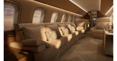 Read more about the article Bombardier and Elie Saab Debut First-of-its-kind Collaboration, Introducing the Haute Couture of Aviation with Bespoke Global 8000 Cabin Design