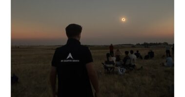 Read more about the article Air Charter Service helps UK eclipse chasers view the path of totality